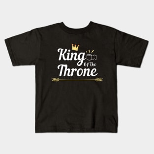 King of the Throne Kids T-Shirt